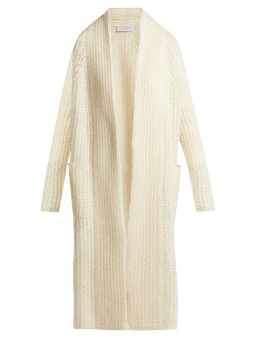 Matchesfashion.com Gabriela Hearst - Gunnersbury Cashmere Blend Cardigan - Womens - Beige