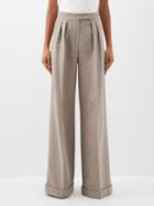 Max Mara - Infanta Trousers - Womens - Bronze