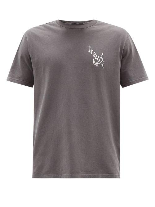 Ksubi - Ksubeye Kash Logo-print Cotton-jersey T-shirt - Mens - Black