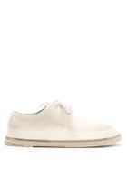 Matchesfashion.com Marsll - Pomicino Leather And Suede Derby Shoes - Mens - White