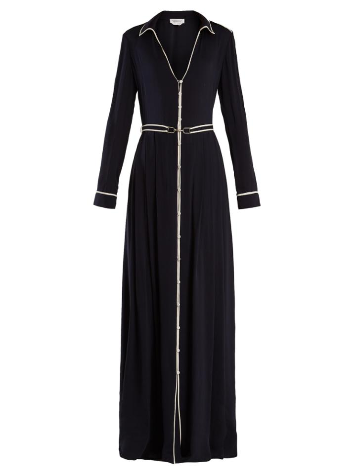 Gabriela Hearst Lempicka Silk Crepe De Chine Gown