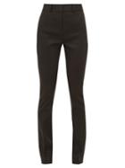 Matchesfashion.com Frame - Perfect Skinny Twill Trousers - Womens - Black