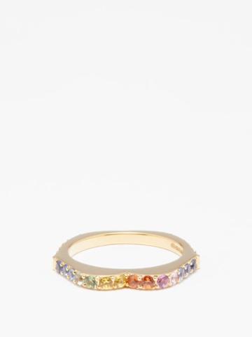Raphaele Canot - Omg! Sapphire & 18kt Gold Ring - Womens - Rainbow
