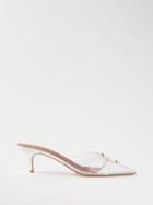 Malone Souliers - Missy 45 Point-toe Pvc Mules - Womens - Clear