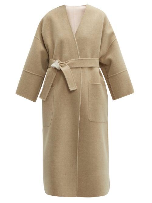Matchesfashion.com Weekend Max Mara - Pegli Coat - Womens - White Multi