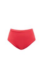 Cossie + Co - The Lucinda High-rise Bikini Briefs - Womens - Red