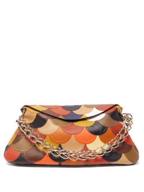 Chlo - Juana Patchwork Leather Shoulder Bag - Womens - Multi