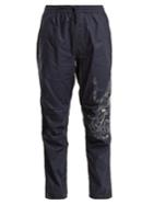 Maharishi Tiger-embroidery Cotton Trousers