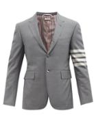 Thom Browne - Four-bar Wool Blazer - Mens - Grey