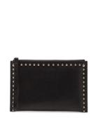 Matchesfashion.com Dsquared2 - Studded Leather Wristlet Pouch - Mens - Black