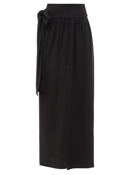 Max Mara Beachwear - Ring Sarong - Womens - Black