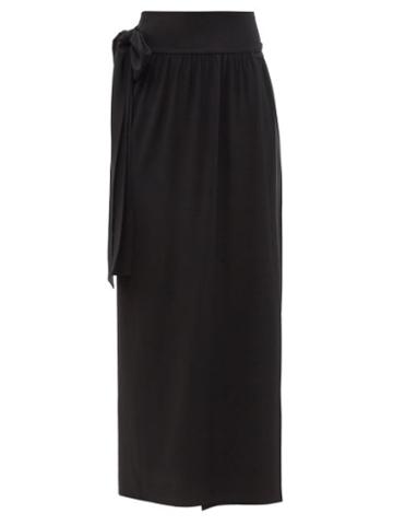 Max Mara Beachwear - Ring Sarong - Womens - Black