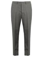 Ami Carrot-fit Wool Trousers