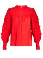 Isabel Marant Qimper Silk-blend And Lace Blouse