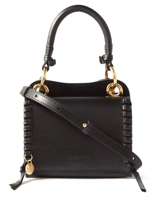 See By Chlo - Tilda Leather And Suede Shoulder Bag - Womens - Black