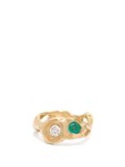 Matchesfashion.com Nadia Shelbaya - 143 Diamond, Sapphire & 18kt Gold Ring - Womens - Gold