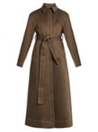Ellery Disciple Single-breasted Twill Trench Coat