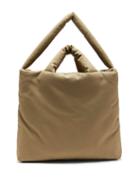 Matchesfashion.com Kassl Editions - Oil Large Padded Canvas Tote Bag - Womens - Beige