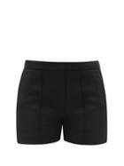 Matchesfashion.com Pallas Paris - Gipsy Tailored Wool-twill Shorts - Womens - Black