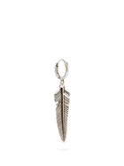 Matchesfashion.com Isabel Marant - Feather Drop Single Earring - Mens - Silver