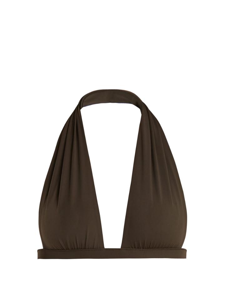 Dos Gardenias Triumph Halterneck Bikini Top