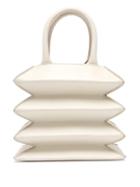 Matchesfashion.com Staud - Hutton Accordion Leather Bag - Womens - White