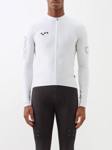 Pedla - Lunahex Long-sleeved Cycling Top - Mens - Off White