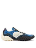 Matchesfashion.com Eytys - Fugu Spiked-sole Trainers - Mens - Blue Multi