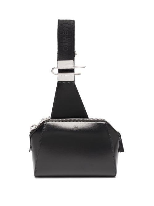 Mens Bags Givenchy - Antigona U Leather Cross-body Bag - Mens - Black