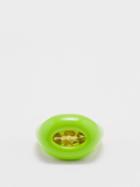 Jupiter - Bold Peridot, Enamel & 18kt Gold-plated Ring - Womens - Green