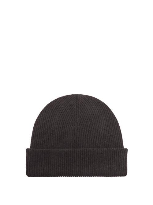 Raey - Knitted Recycled-cashmere Blend Beanie - Mens - Black