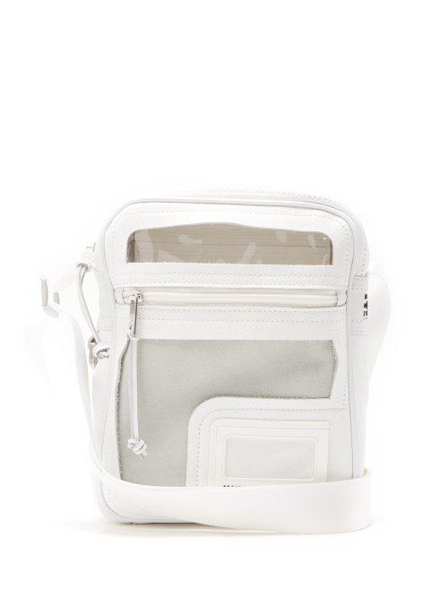 Matchesfashion.com Maison Margiela - Dcortiqu Leather Cross Body Bag - Mens - White