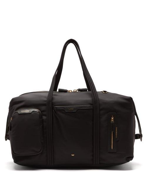 Matchesfashion.com Anya Hindmarch - In-flight Multi-pocket Technical-canvas Holdall - Womens - Black