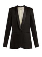 Masscob Alvy Single-breasted Crepe Blazer