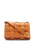 Matchesfashion.com Bottega Veneta - Cassette Small Intrecciato-leather Cross-body Bag - Womens - Tan