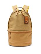 Matchesfashion.com Eye/loewe/nature - Leather-trimmed Canvas Backpack - Mens - Beige