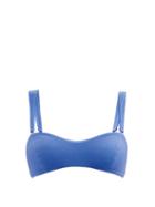 Ladies Beachwear Cossie + Co - The Isla Bandeau Bikini Top - Womens - Blue