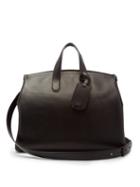 Matchesfashion.com Dunhill - Duke Leather Weekend Bag - Mens - Black