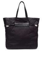 Matchesfashion.com Prada - Logo Patch Nylon Tote Bag - Womens - Black