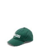 Matchesfashion.com Vetements - Polizei Embroidered Baseball Cap - Mens - Green