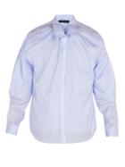 Y/project Double-layer Striped Cotton Shirt