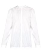 Matchesfashion.com Jil Sander - Button Back Cotton Poplin Shirt - Mens - White