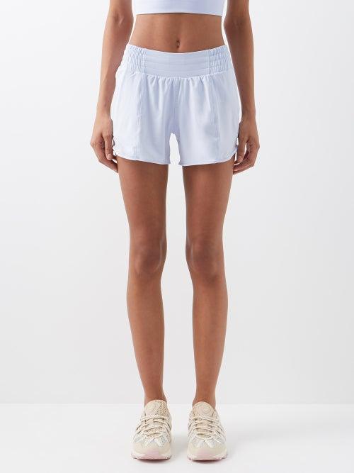 Lululemon - Hotty Hot 4 Running Shorts - Womens - Light Blue