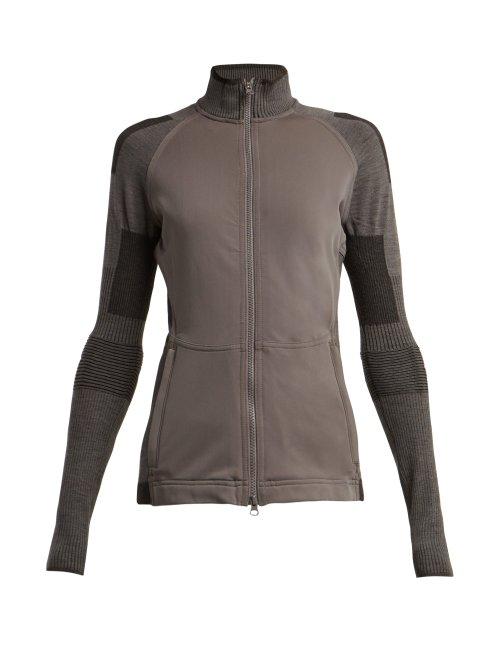 Matchesfashion.com Adidas By Stella Mccartney - Run Ultra Track Top - Womens - Grey Multi