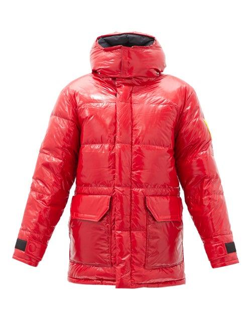 Matchesfashion.com The North Face - Heritage Hooded Quilted Recycled-down Parka - Mens - Red