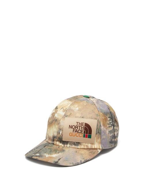 Gucci - X The North Face Camouflage-print Baseball Cap - Womens - Multi