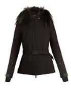Moncler Grenoble Fur-trim Hooded Twill-jacket