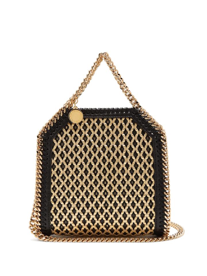 Stella Mccartney Falabella Tiny Faux-leather Cross-body Bag