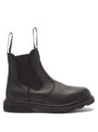 Matchesfashion.com Marni - Logo-tab Leather Chelsea Boots - Mens - Black