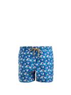 Matchesfashion.com Thorsun - Athena Sol Swim Shorts - Womens - Blue Multi